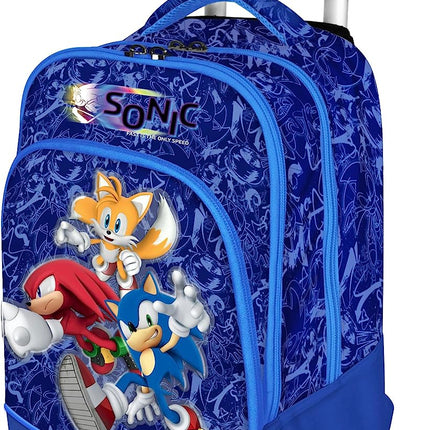 Sonic Plecak wózka z koła szkolne 2023 2024