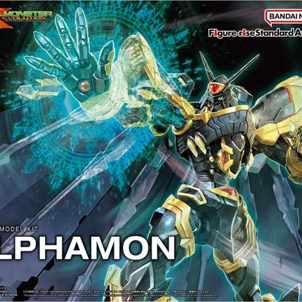 Amplified Alphamon Digimon Figure-rise Standard Model Kit