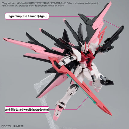 Gundam Perfect Strike Freedom Rouge Model Kit Gunpla 1/144 HG