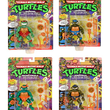 ActioN Figures With Storage Shell Teenage Mutant Ninja Turtles Action Figures 10 cm
