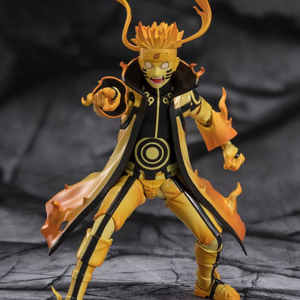 Naruto Uzumaki (Kurama Link Mode) - Courageous Strength That Binds S.H. Figuarts Action Figure 15 cm