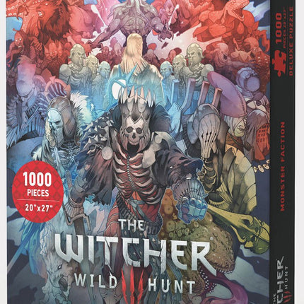 The Witcher 3 Wild Hunt Puzzle Monster Faction 1000 Pcs