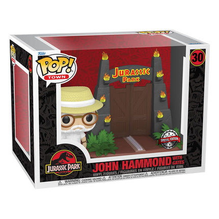 John Hammond with Gates  Jurassic Park POP! Town Movies Vinyl Figure 9 cm - 30