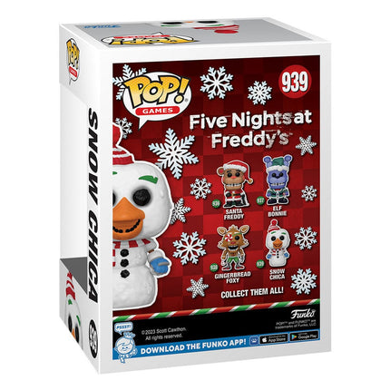 Snow Chica Five Nights at Freddy's POP! Games Vinyl Figure Holiday 9 cm - 939