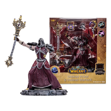 Undead Priest Warlock World of Warcraft Posed Figure 15 cm