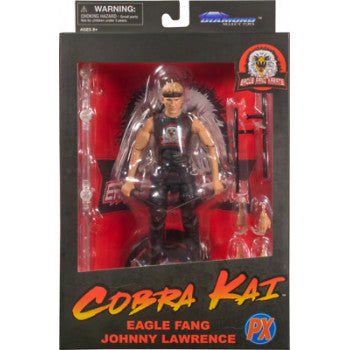 Cobra Kai Figurka Johnny Lawrence Eagle Fang Previews Exclusive 18 cm