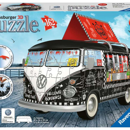 Kamper Volkswagen Food Truck Ravensburger Puzzle 3D