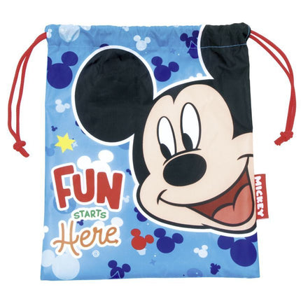 Mickey Mouse String Bag Sacca voor schoolvrije tijd