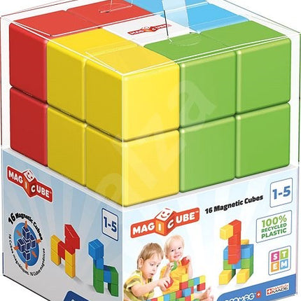 Magnetische kubus Geomag bouw Magic Cube kind
