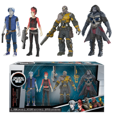 Pack 4 Personaggi Action Figures Ready Player ONE (3948346933345)