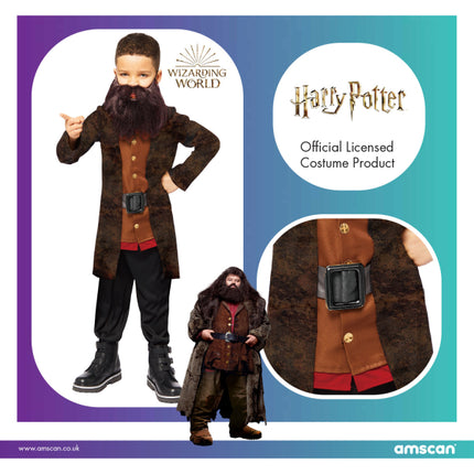Kostium Rubeus Hagrid Karnawałowe przebranie dla dzieci Harry Potter