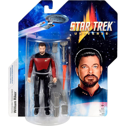 Dowódca William Riker Figurka Star Trek Następna generacja 13 cm