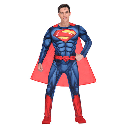 Kostium Supermana Man Carnival Deluxe Adult Fancy Dress