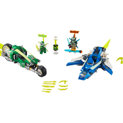 LEGO 71709 Jay i Lloyd Ninjago Szybkie samochody