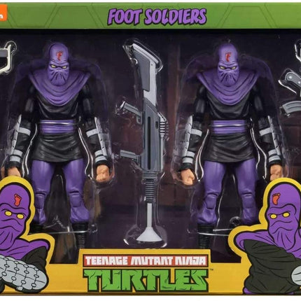 Foot Soldier TMNT Ninja Turtles  Action Figure 2 Pack 18 cm NECA 54101