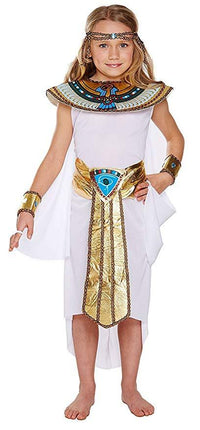 Costume Carnevale Egiziana Bambina 4/12 Anni (3948412993633)