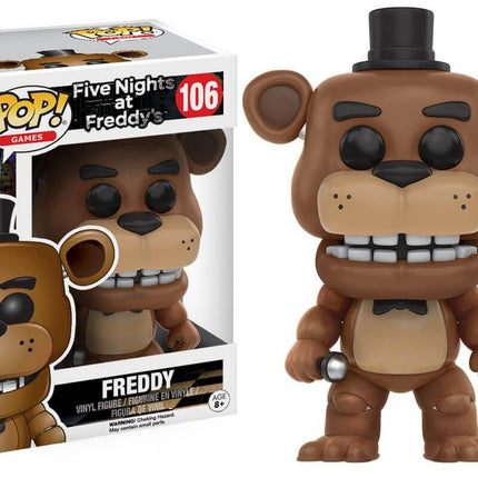 Freddy Five Nights at Freddy's POP! Gry Figurki Winylowe 9cm - 106