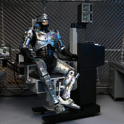 Robocop Bitwa Uszkodzona Figurka Z Krzesłem NECA 42142