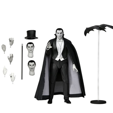 Dracula Czarno-biały Ultimate Action Figure Universal Monsters 18cm NECA 04815