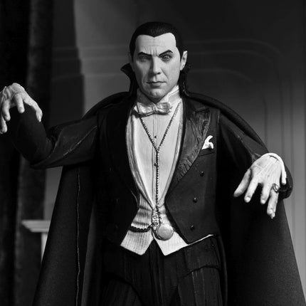Dracula Czarno-biały Ultimate Action Figure Universal Monsters 18cm NECA 04815
