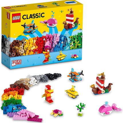 Kreatywna zabawa LEGO Classic Ocean 11018