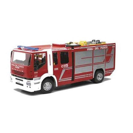 Radiowozowy wóz strażacki Iveco ze światłami i dźwiękami 1:24