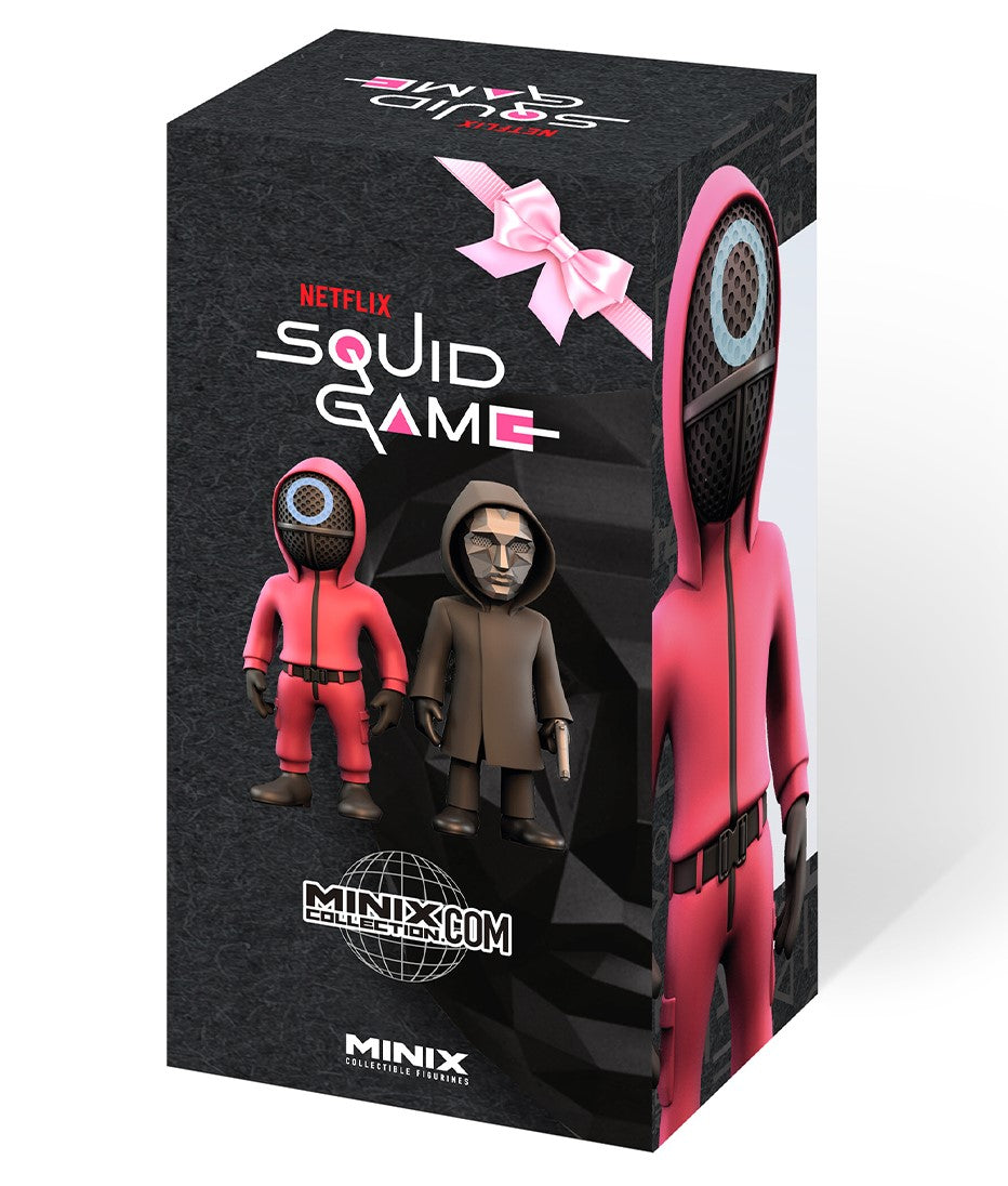 Minix Squid Game Collectible Figurine Masked Guard n.112 TV PVC Figure 