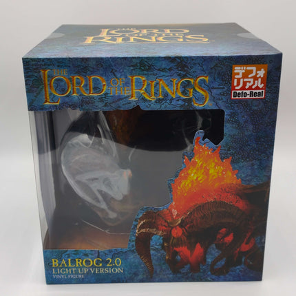 Balrog Lord of the Rings Defo-Real Series Miękka winylowa podświetlana figurka 15 cm