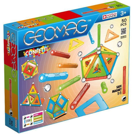 Zestaw konfetti Geomag 50 sztuk Konstrukcje magnetyczne