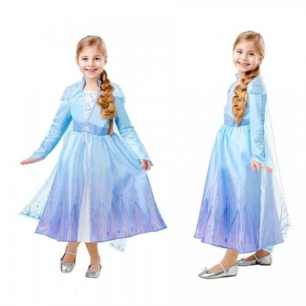 Elsa Travel Frozen 2 Deluxe Fancy Dress Kostium karnawałowy