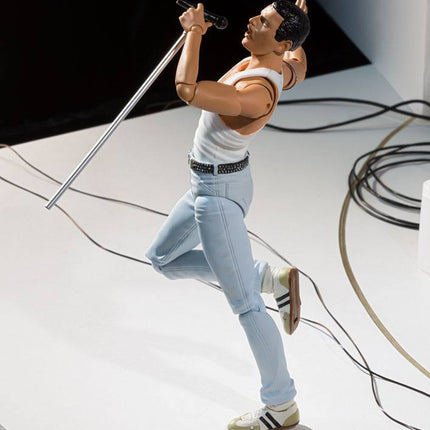 Freddie Mercury S.H. Figuarts Action Figure Live Aid Ver. 15 cm