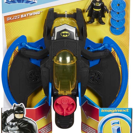 Pojazd Batwing z figurką DC Imaginext