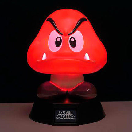 Lampa 3D Super Mario ICONS Mushroom Goomba