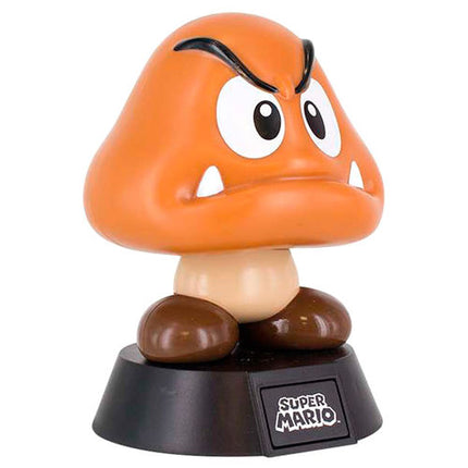 Lampa 3D Super Mario ICONS Mushroom Goomba