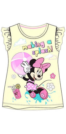 Minnie  Baby T-Shirt machen einen Splash