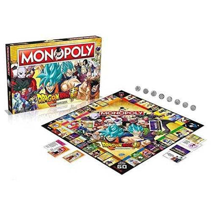 Gra stołowa Monopoly Dragon Ball Z - JĘZYK WŁOSKI - JĘZYK WŁOSKI