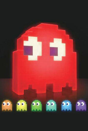 Lampada LED Pac-Man Lampadina Luminosa 20cm 16 Colori (3948398674017)
