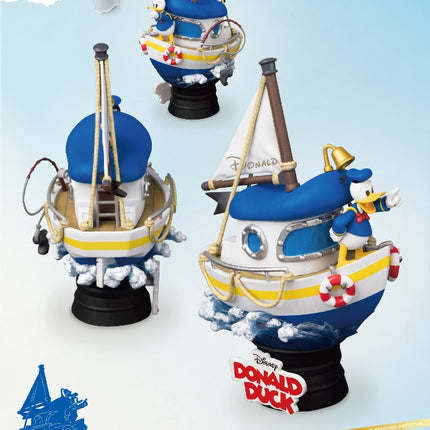 Donald Duck's Boat Disney Summer Series D-Stage PVC Diorama 15 cm