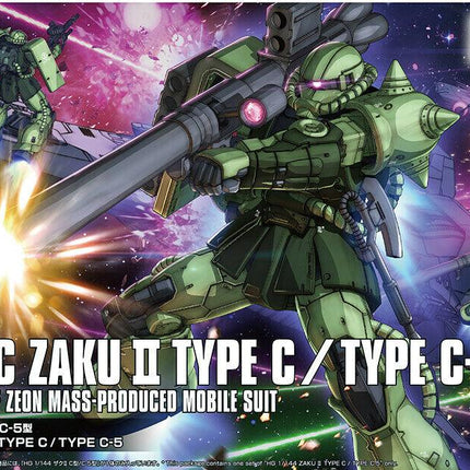Zaku II Type C / TYPE C-5 Gunpla Model Kit High Grade 1/144 HG Bandai