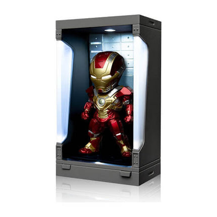 Iron Man Mark XVII  Mini Egg Attack Action Figure Hall of Armor  8 cm