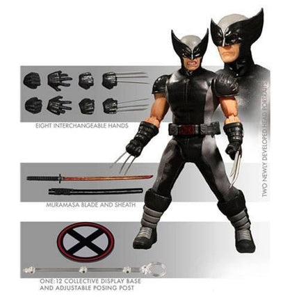 Wolverine X-Force Action Figures in Scala 1:12 Da collezione 15cm Mezco Toys (3948327829601)