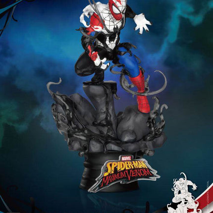 Maximum Venom Spider-Man Marvel Comics D-Stage PVC Diorama  16 cm - 067 - FEBRUARY 2021