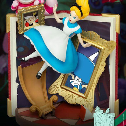 Alice in Wonderland Disney Story Book Series D-Stage PVC Diorama  New Version 15 cm D-077 - SEPTEMBER 2021