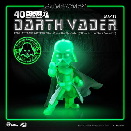 Star Wars Egg Attack Figurka Darth Vader świecąca w ciemności wersja 16cm