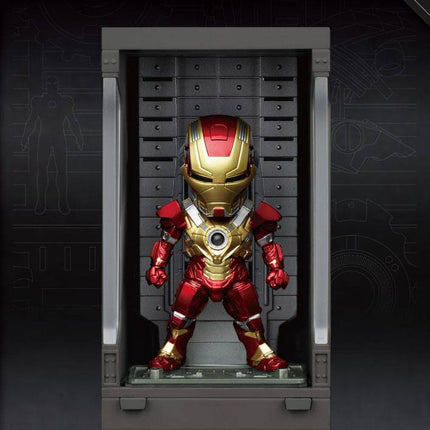 Iron Man Mark XVII Mini Egg Attack Figurka Hall of Armor 8cm
