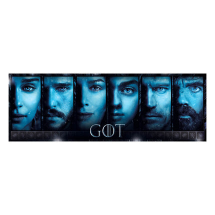 Game of Thrones Panorama Jigsaw Puzzle Faces (1000 sztuk)