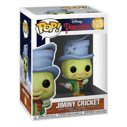 Street Jiminy Cricket Pinokio 80. rocznica POP! Disney Vinyl Figure 9 cm - 1026 - MARZEC 2021
