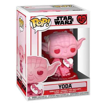 Yoda z sercem Star Wars Walentynki POP! Figurki winylowe Gwiezdne Wojny 9 cm