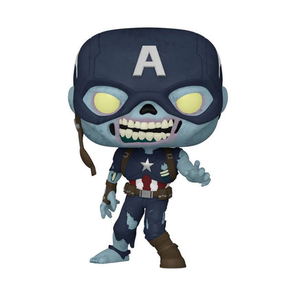 Co jeśli...? MUZYKA POP! Animacja Vinyl Figure Zombie Captain America Exclusive 9 cm - 948