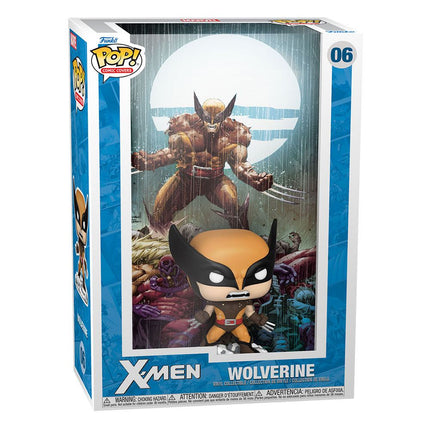 POP z komiksów Marvela! Komiksowa okładka winylowa figurka Wolverine 9 cm - 06